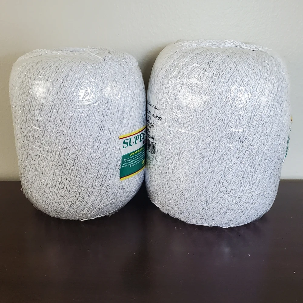 Bernat Handicrafter Crochet Cotton Christmas ~ Lot of 2 Size 10 NWT